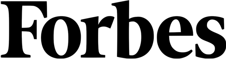 A picture of the logo for Forbes