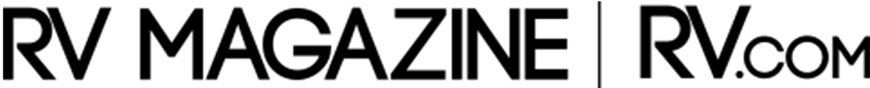 A picture of the logo for RV.COM