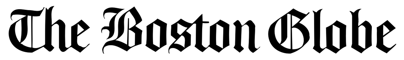 A picture of the logo for the Boston Globe